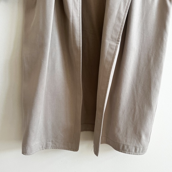 🏷️ SOLD • BABATON • Lawson Trench Coat in Concrete • Small - Picture 6 of 12
